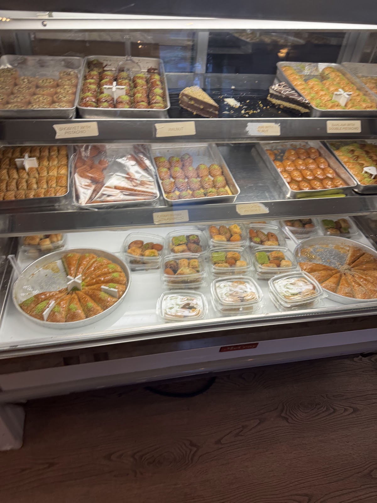 Inside Layalina Restaurant